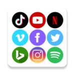 Logo of Social Point - All in one Social Media App android Application 